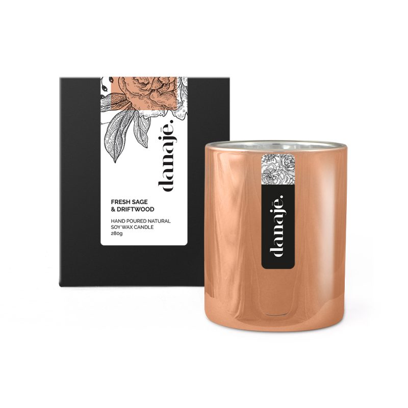 Vogue Rose Gold Fresh Sage & Driftwood 280g